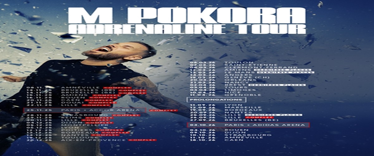 M.Pokora - Adrenaline Tour