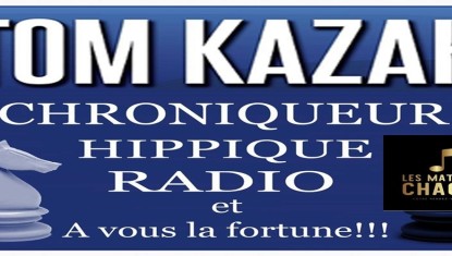PRONOSTIC TOM KAZAK QUINTE PMU 