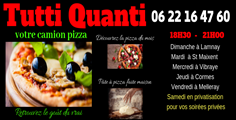Tutti Quanti camion pizza